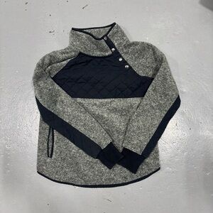 Abercrombie & Fitch Gray Textured Jacket